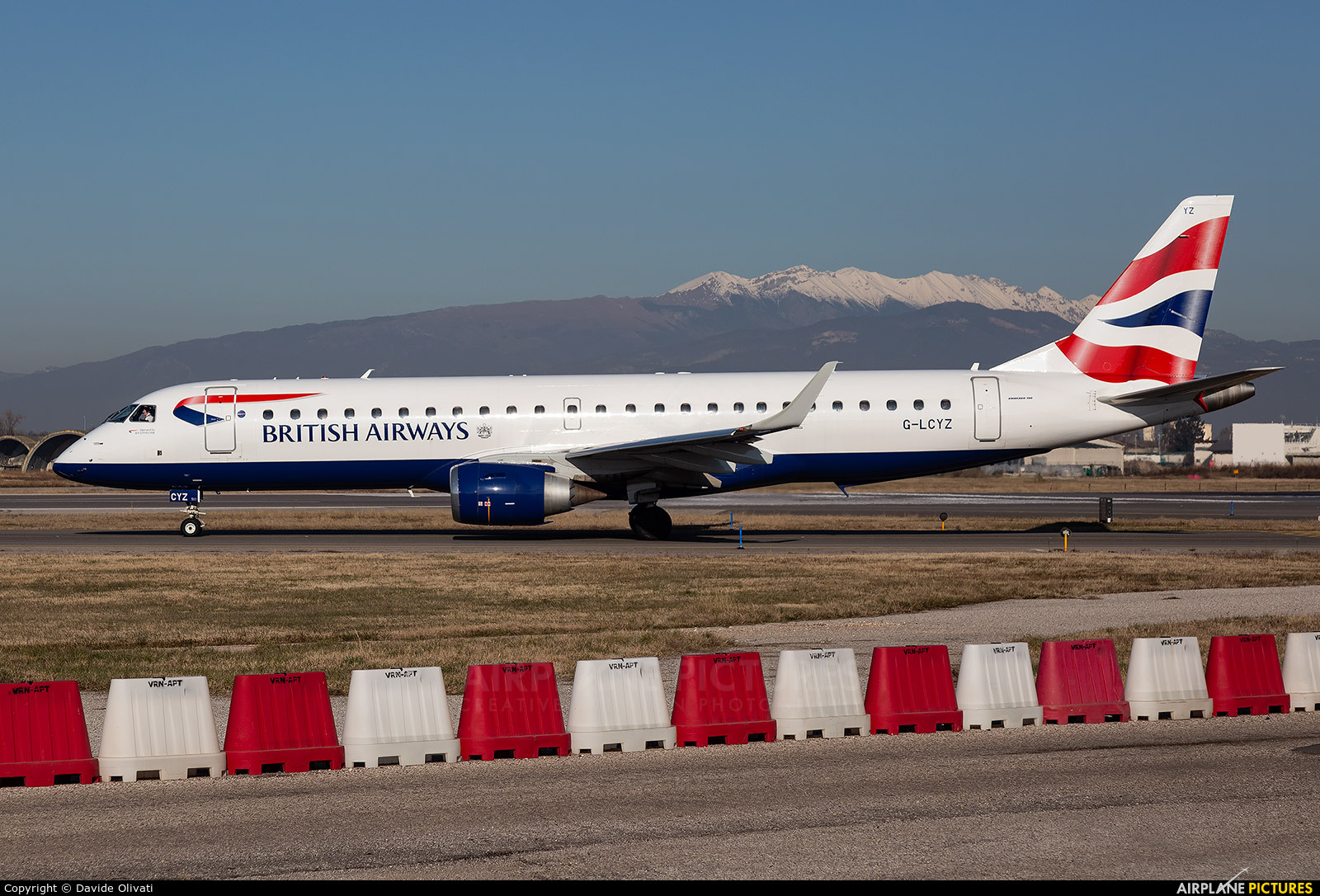 British Airways - City Flyer G-LCYZ aircraft at Verona - Villafranca