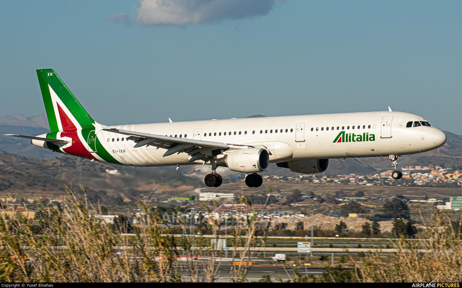 Alitalia EI-IXH aircraft at Málaga