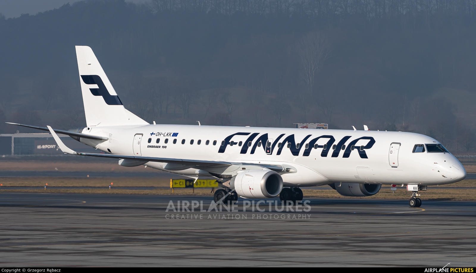 Finnair OH-LKK aircraft at Kraków - John Paul II Intl