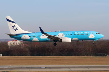 4X-EKO - El Al Israel Airlines Boeing 737-800
