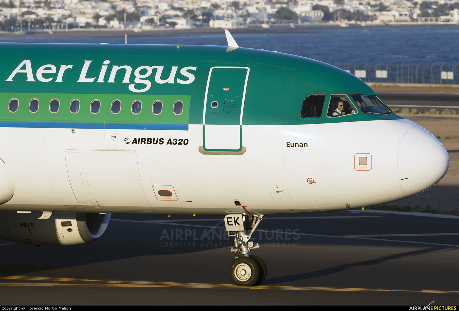 Aer Lingus EI-DEK aircraft at Lanzarote - Arrecife
