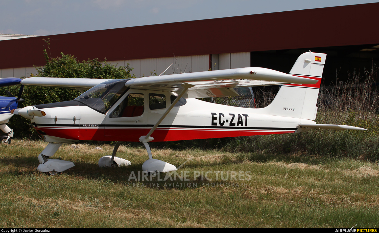 Private EC-ZAT aircraft at Igualada - Odena