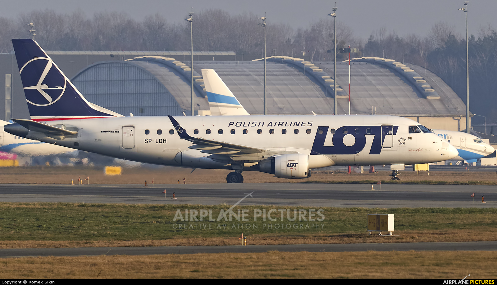 LOT - Polish Airlines SP-LDH aircraft at Katowice - Pyrzowice