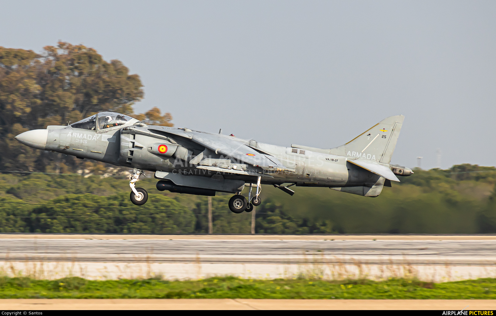 Spain - Navy VA.1B-37 aircraft at Rota