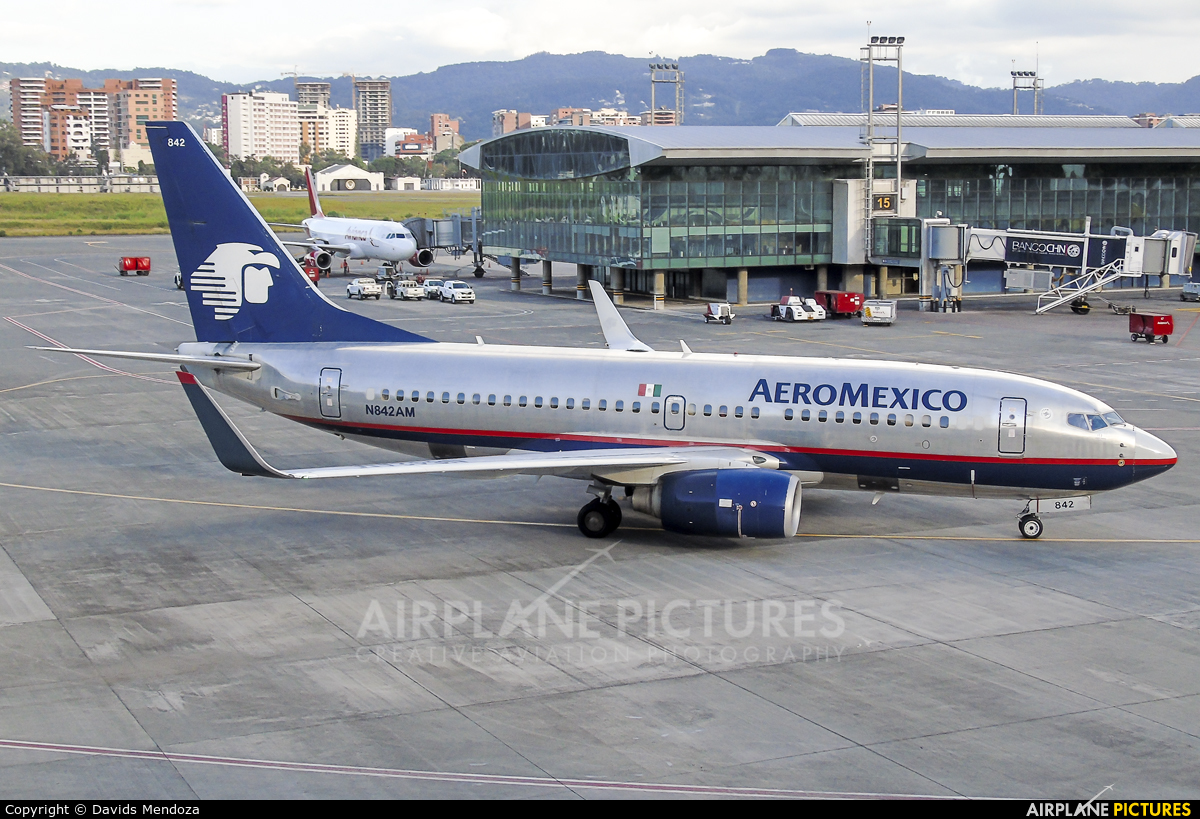 Aeromexico N842AM aircraft at Guatemala - La Aurora