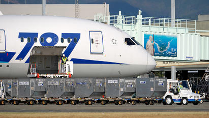 JA818A - ANA - All Nippon Airways - Airport Overview - Apron