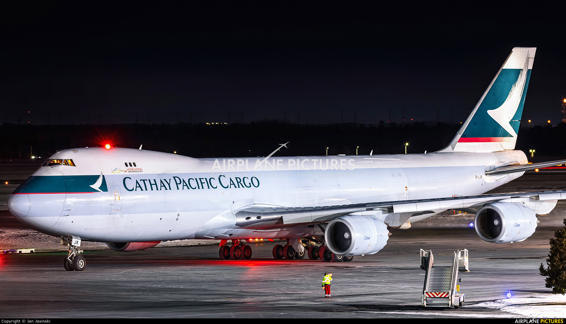 Cathay Pacific Cargo B-LJK aircraft at Ottawa - Macdonald-Cartier Intl, ON