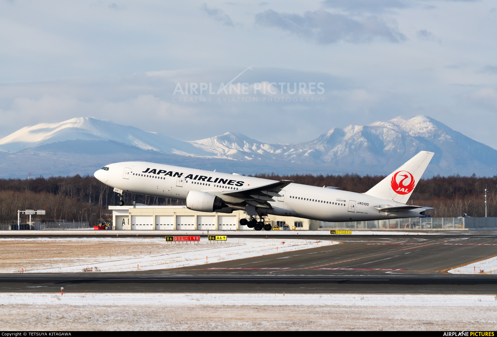 JAL - Japan Airlines JA010D aircraft at New Chitose