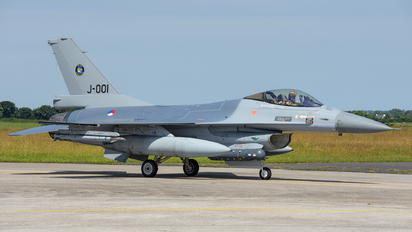J-001 - Netherlands - Air Force General Dynamics F-16A Fighting Falcon