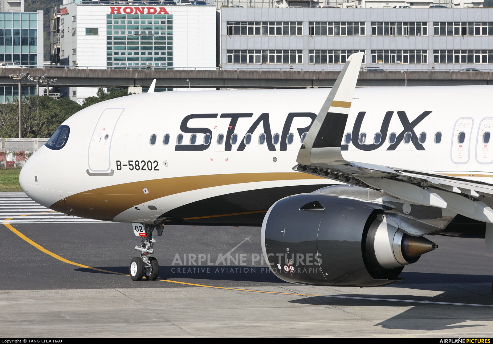 Starlux Airlines B-58202 aircraft at Taipei Sung Shan/Songshan Airport