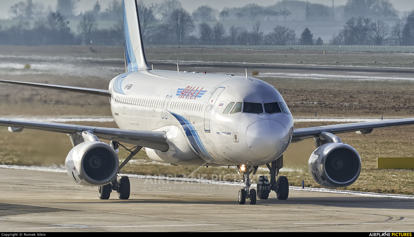 Yamal Airlines VP-BBN aircraft at Ostrava Mošnov