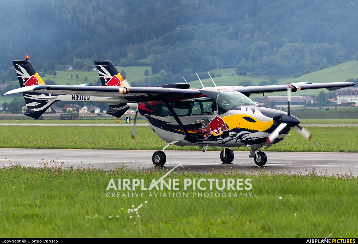 The Flying Bulls N991DM aircraft at Zeltweg
