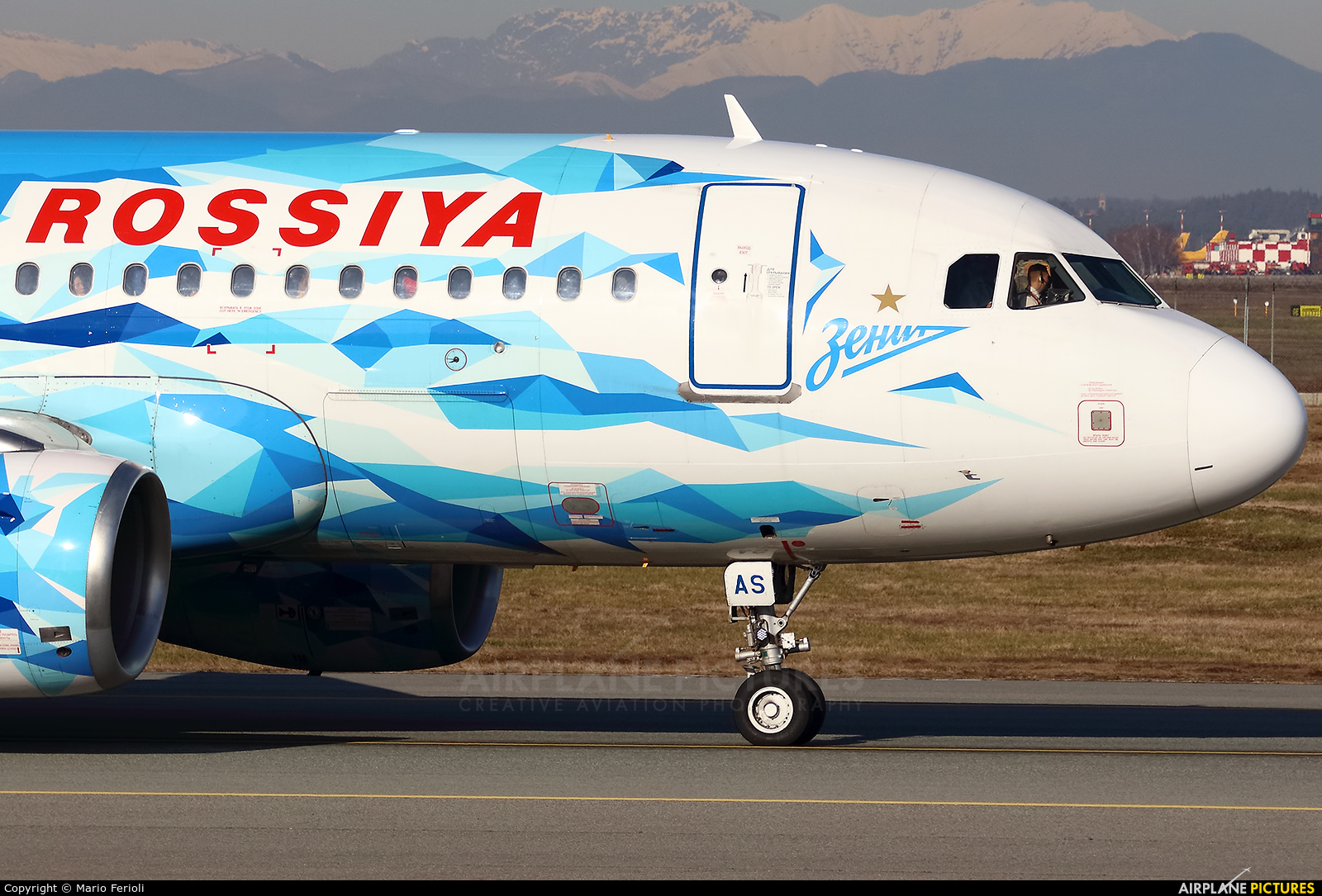 Rossiya VQ-BAS aircraft at Milan - Malpensa