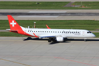 HB-JVR - Helvetic Airways Embraer ERJ-190 (190-100)