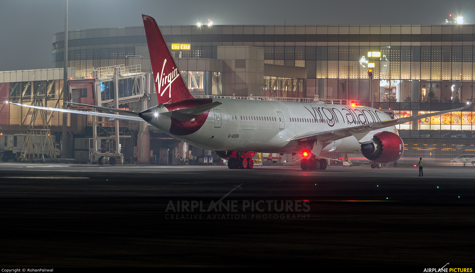 Virgin Atlantic G-VOOH aircraft at Mumbai - Chhatrapati Shivaji Intl