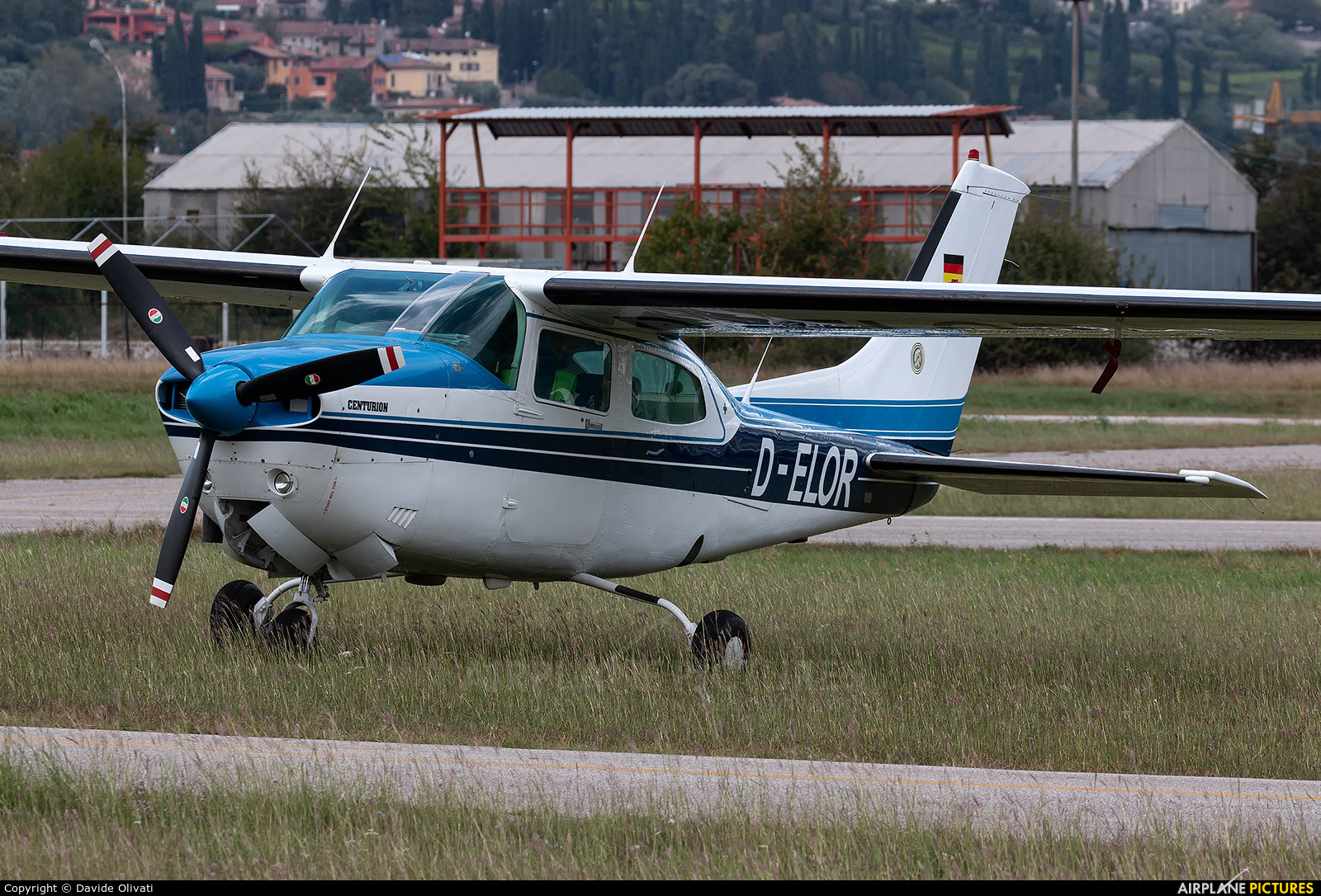 Private D-ELOR aircraft at Verona - Boscomantico