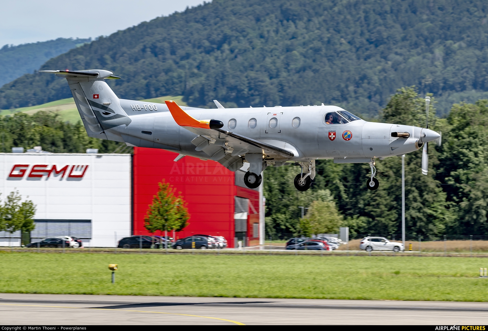 Switzerland - Armasuisse HB-FOG aircraft at Emmen