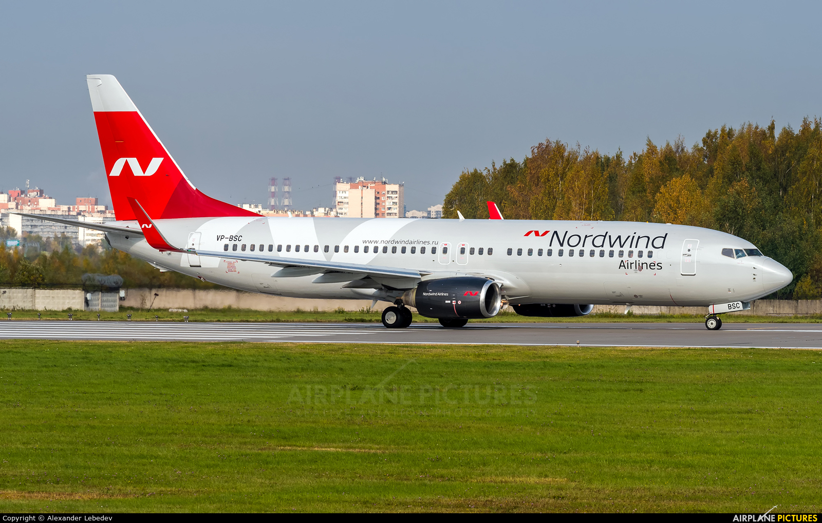 Nordwind Airlines VP-BSC aircraft at St. Petersburg - Pulkovo