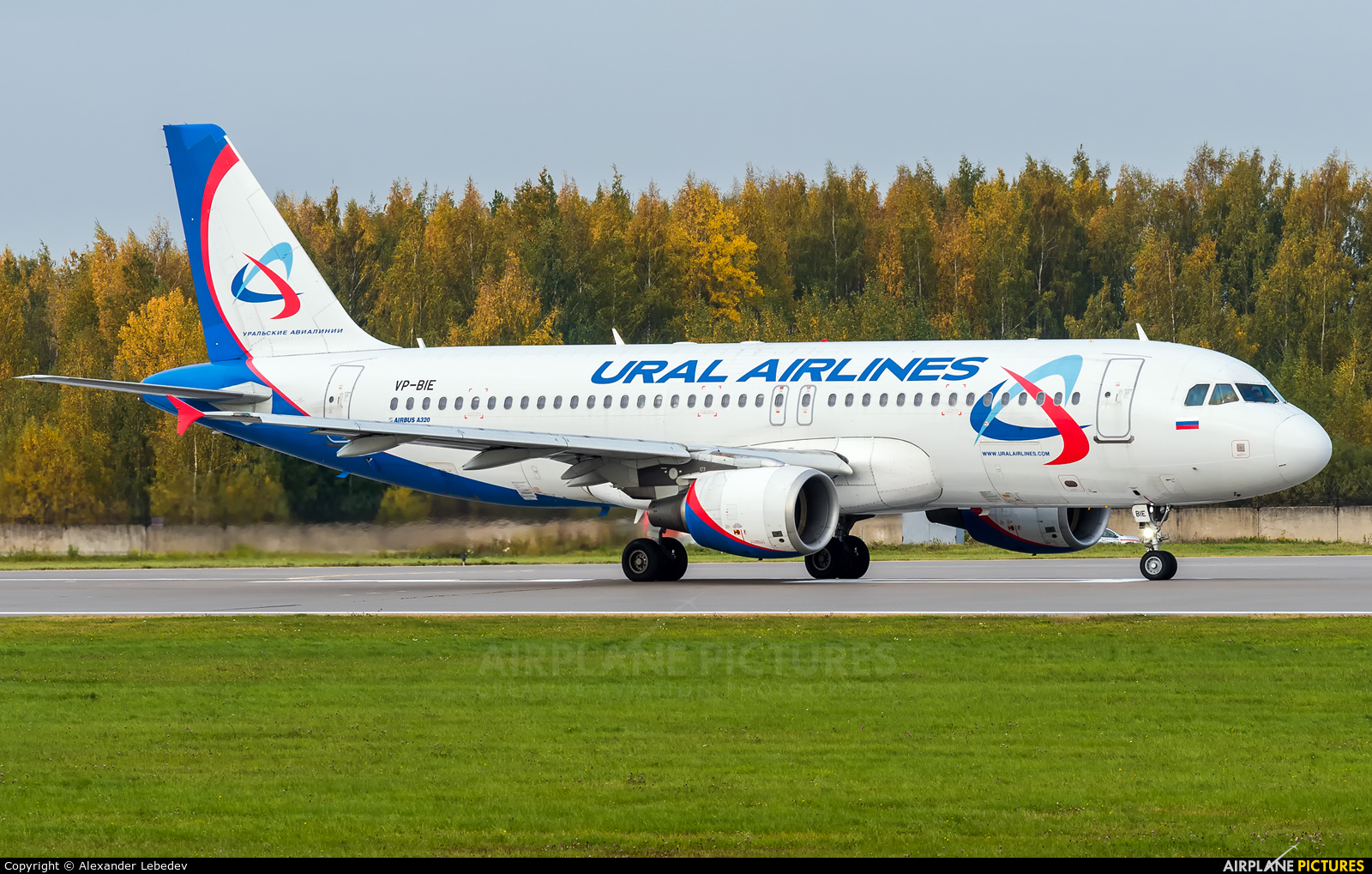 Ural Airlines VP-BIE aircraft at St. Petersburg - Pulkovo