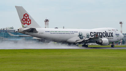 LX-ECV - Cargolux Boeing 747-400F, ERF