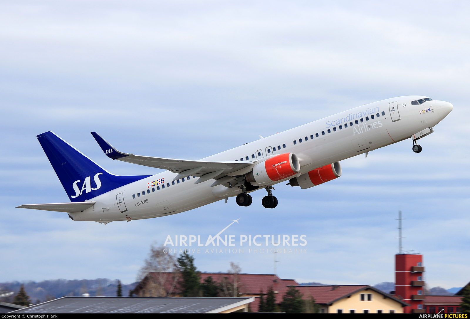 SAS - Scandinavian Airlines LN-RRF aircraft at Salzburg