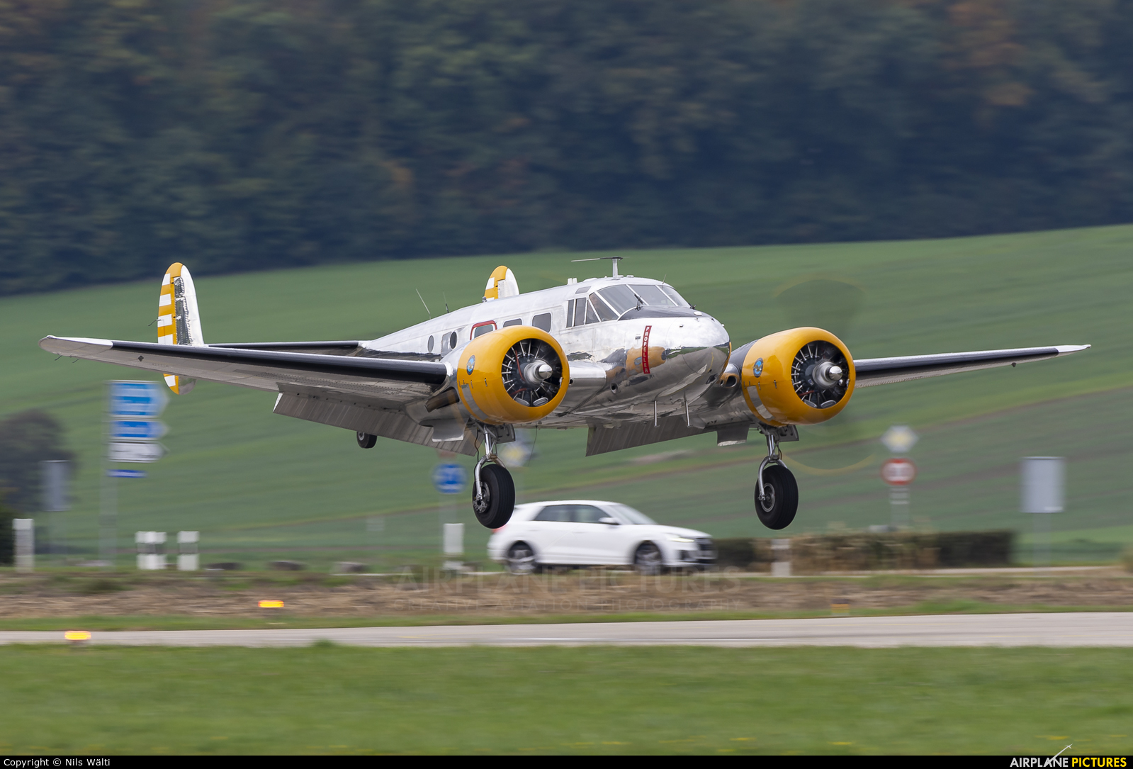 Private N184KP aircraft at Grenchen
