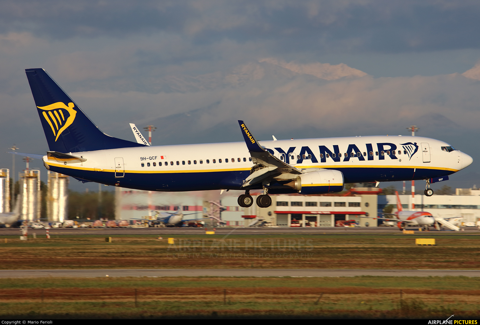 Ryanair (Malta Air) 9H-QCF aircraft at Milan - Malpensa