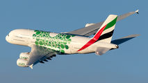 A6-EEW - Emirates Airlines Airbus A380 aircraft
