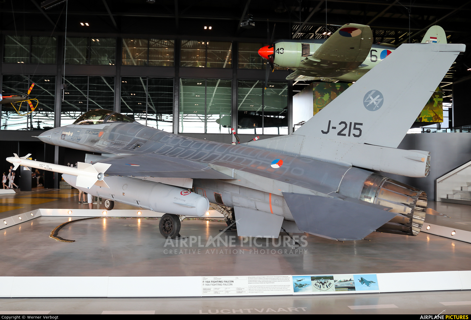 Netherlands - Air Force J-215 aircraft at Soesterberg - Nationaal Militair Museum