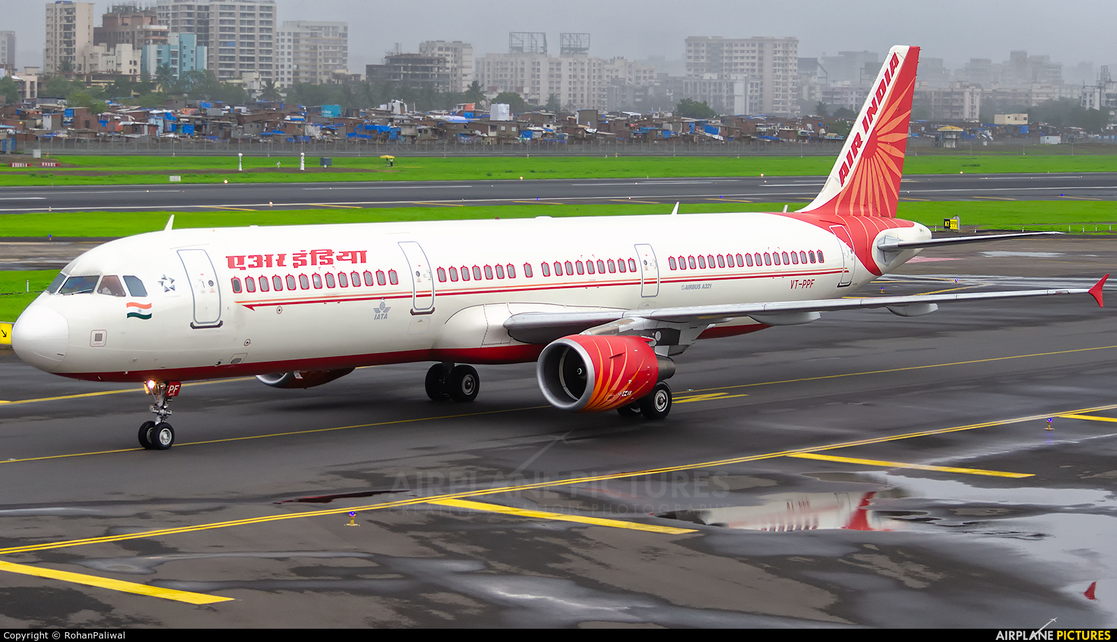 Air India VT-PPF aircraft at Mumbai - Chhatrapati Shivaji Intl