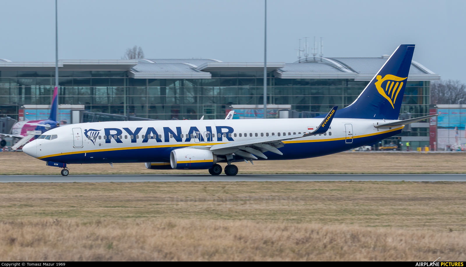 Ryanair Sun SP-RSM aircraft at Wrocław - Copernicus