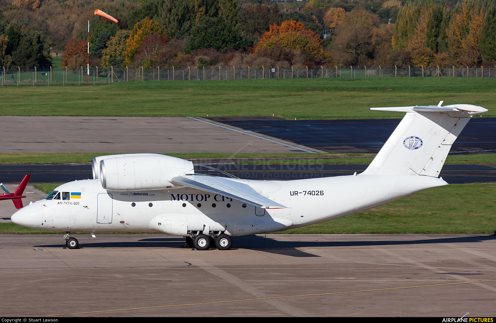 Motor Sich UR-74026 aircraft at Birmingham