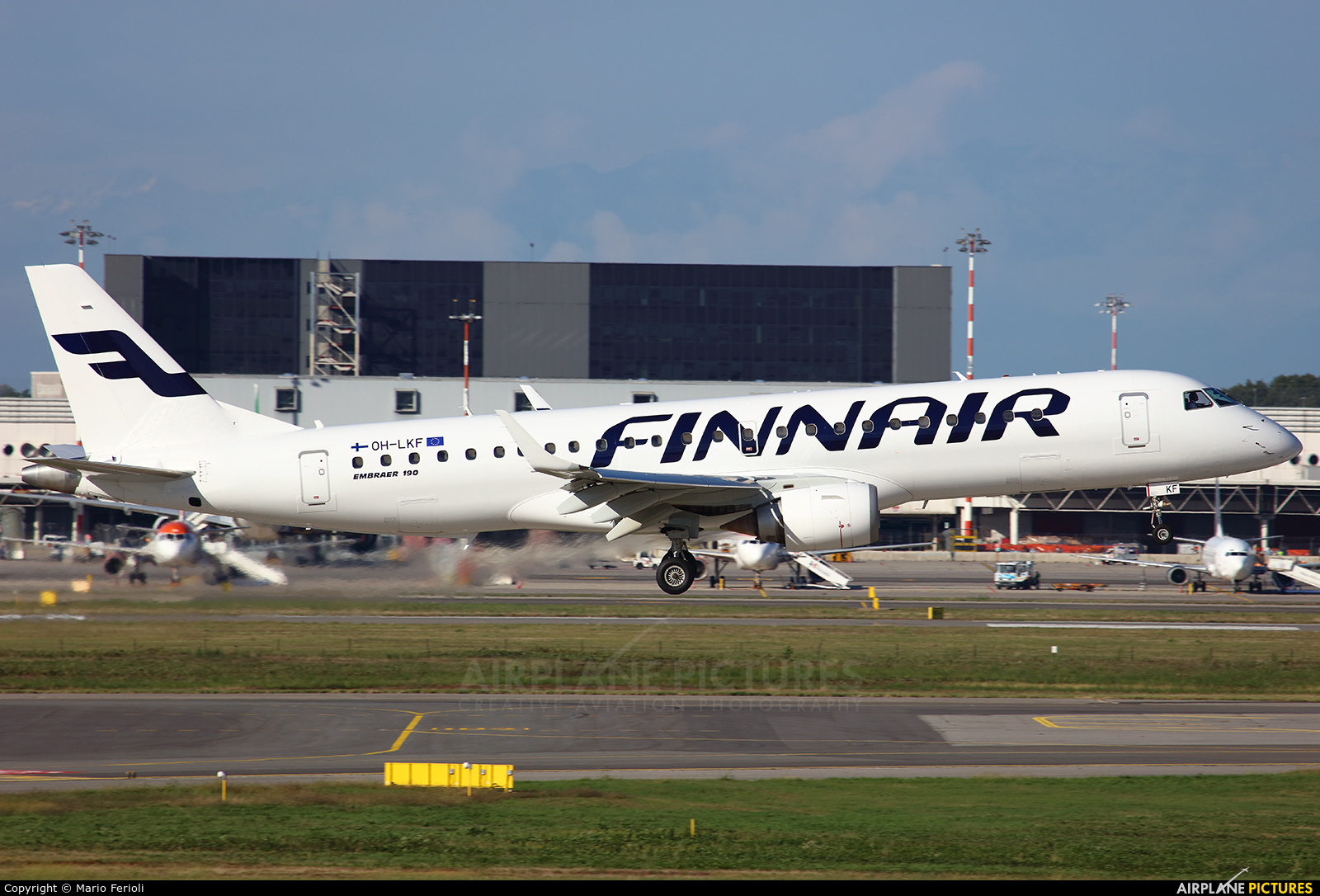 Finnair OH-LKF aircraft at Milan - Malpensa