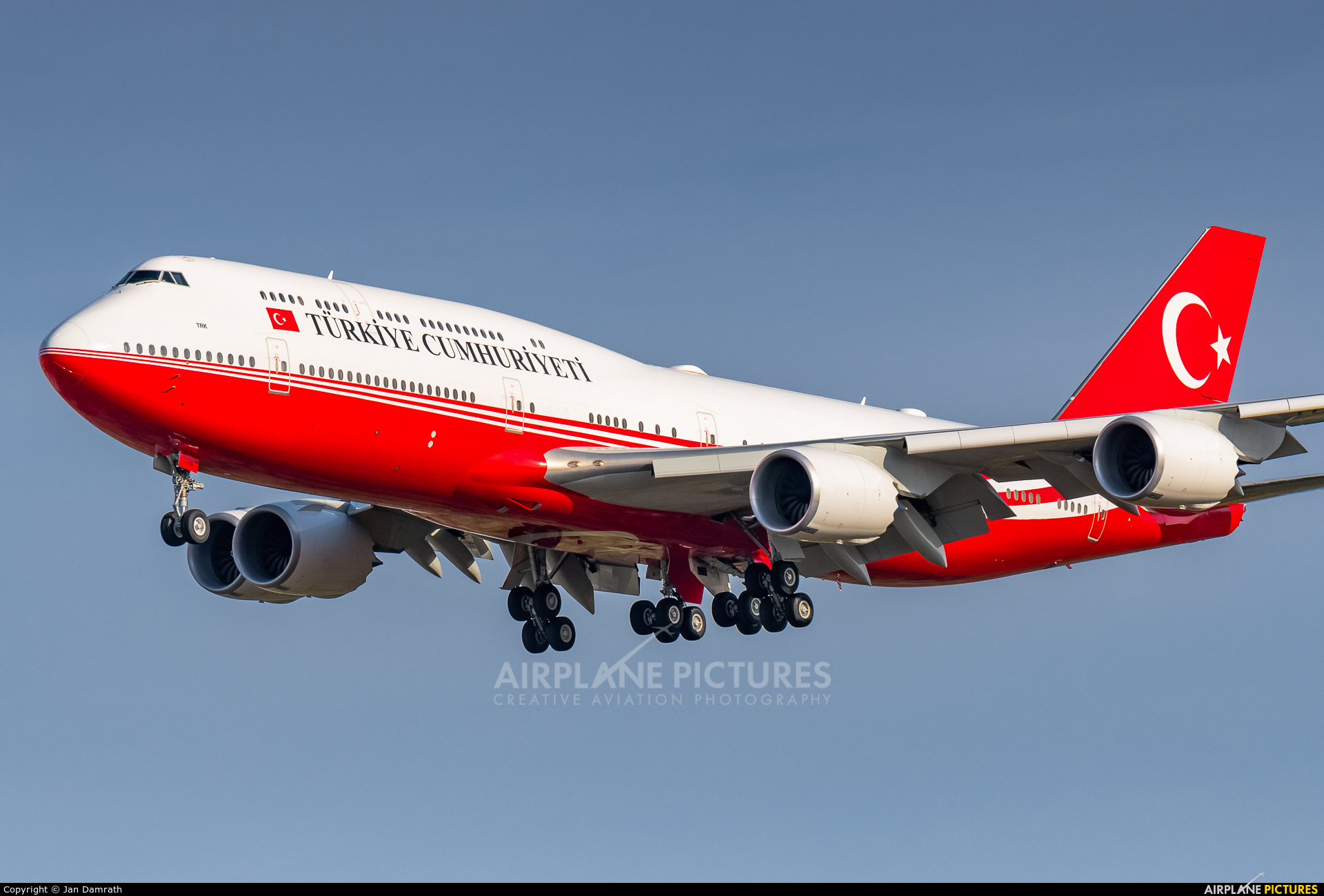 TC-TRK - Turkey - Government Boeing 747-8 at Frankfurt | Photo ID 