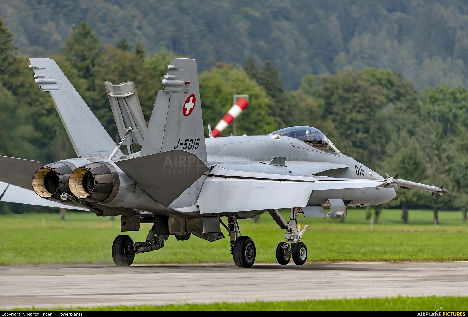 Switzerland - Air Force J-5015 aircraft at Mollis