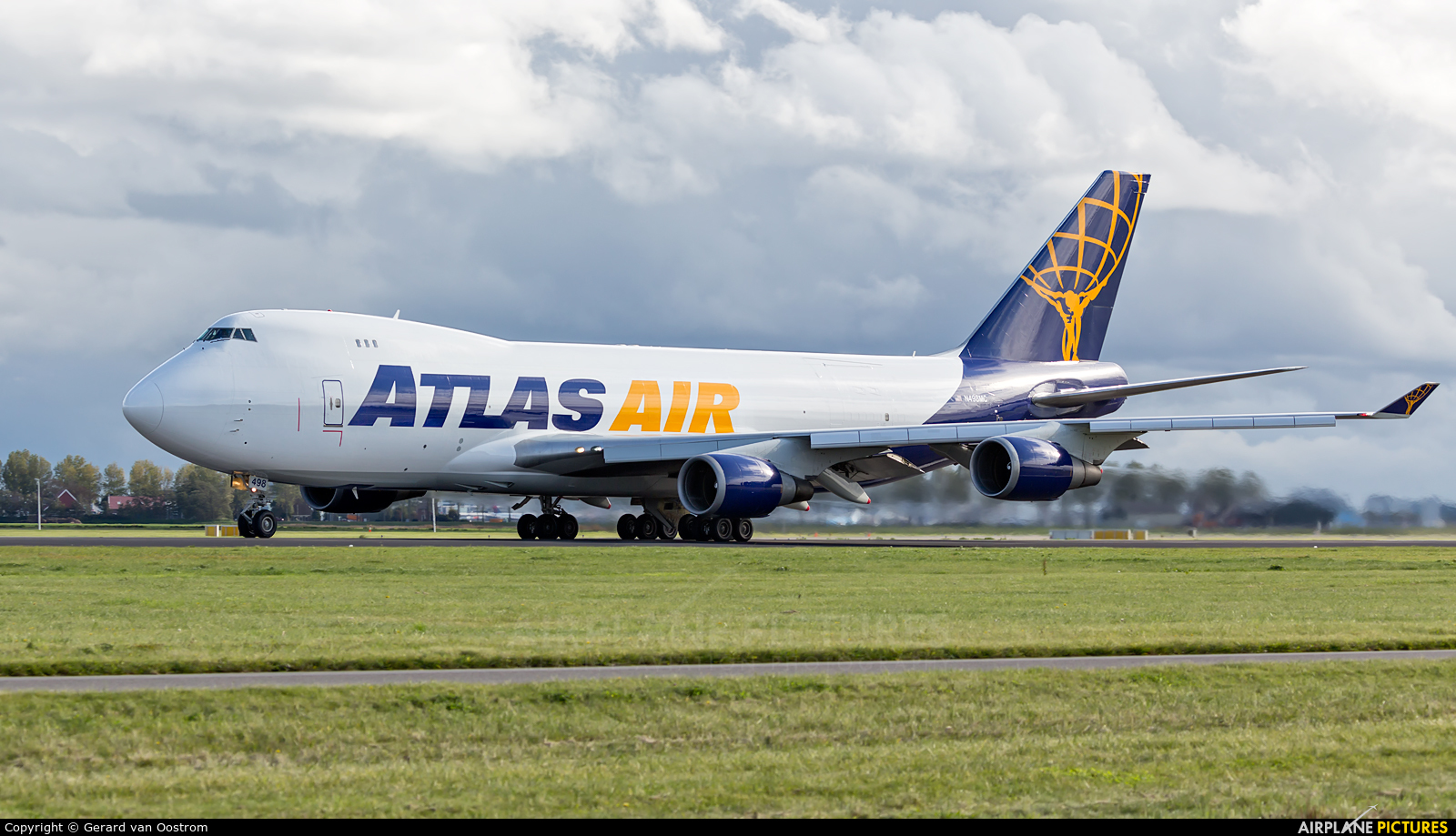 Atlas Air N498MC aircraft at Amsterdam - Schiphol