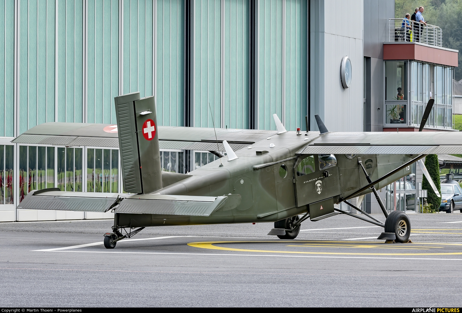 Switzerland - Air Force V-619 aircraft at Mollis