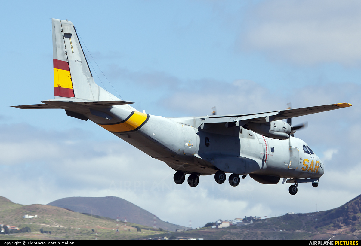 Spain - Air Force T.19B-10 aircraft at Aeropuerto de Gran Canaria