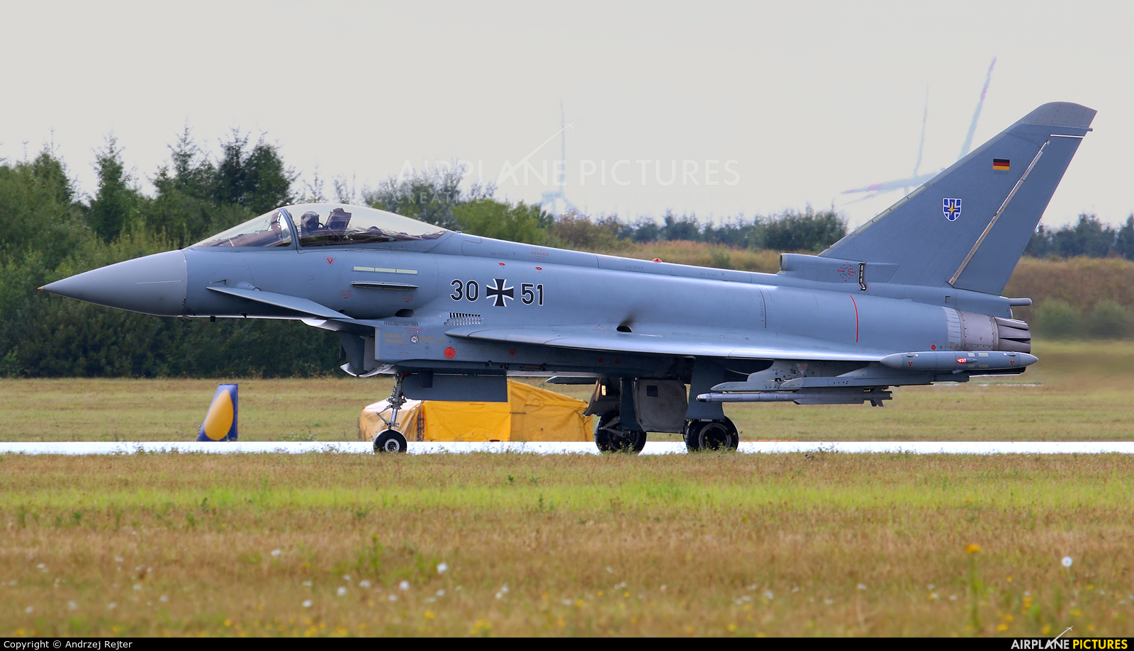 Germany - Air Force 30+51 aircraft at Rostock - Laage