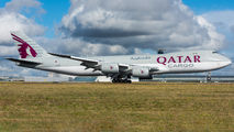 A7-BGA - Qatar Airways Cargo Boeing 747-8F aircraft