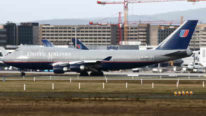 N117UA - United Airlines Boeing 747-400