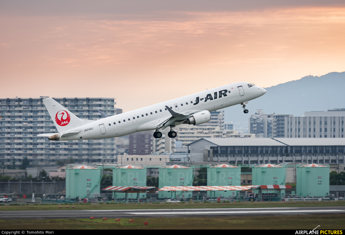 J-Air JA249J aircraft at Osaka - Itami Intl