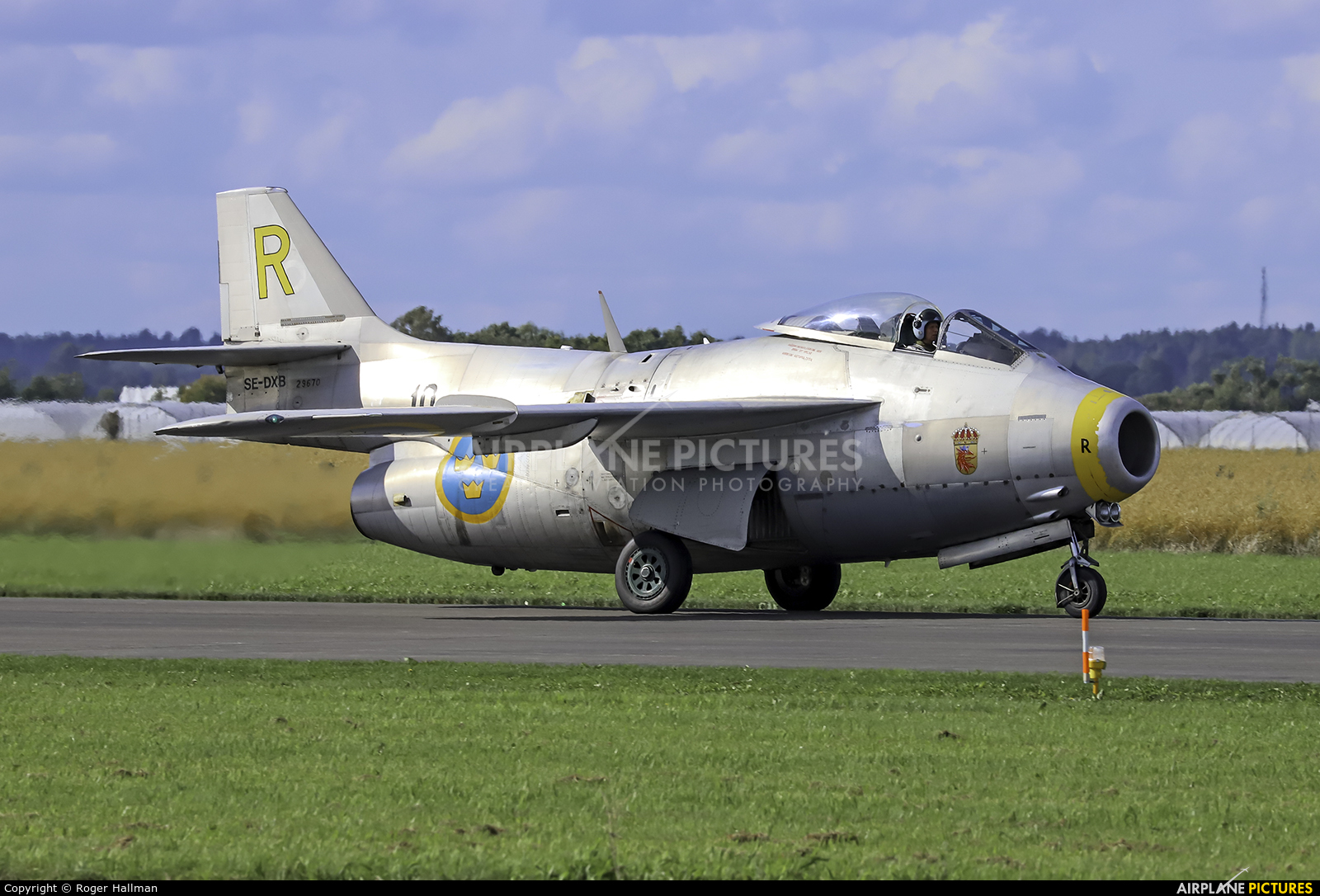 Swedish Air Force Historic Flight SE-DXB aircraft at Off Airport - Sweden