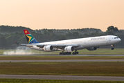 ZS-SNB - South African Airways Airbus A340-600 aircraft