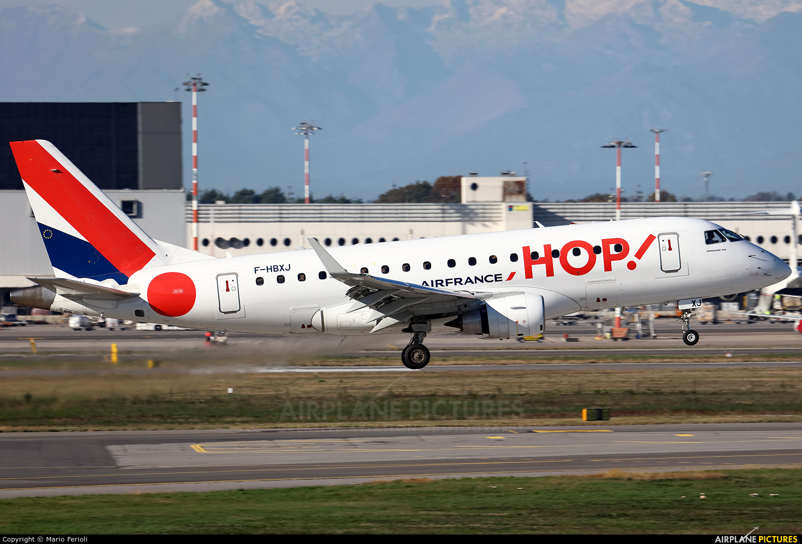 Air France - Hop! F-HBXJ aircraft at Milan - Malpensa