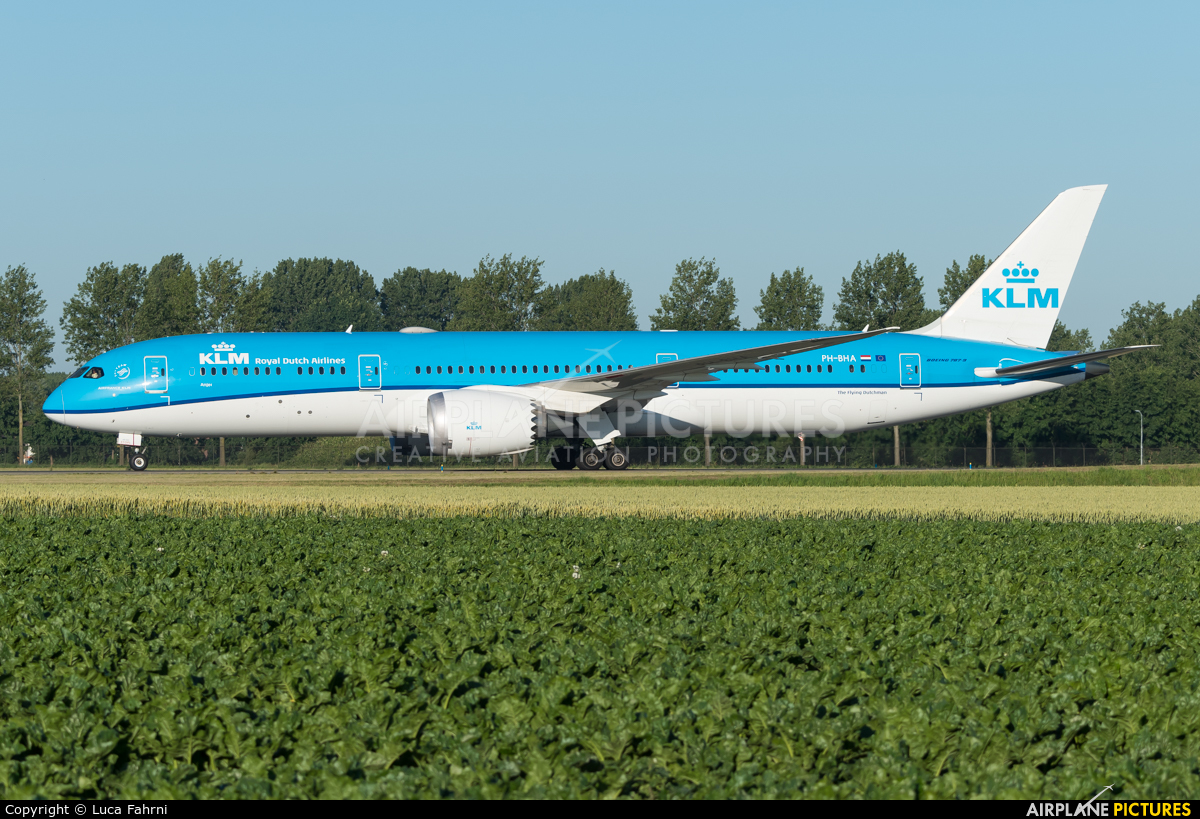 KLM PH-BHA aircraft at Amsterdam - Schiphol