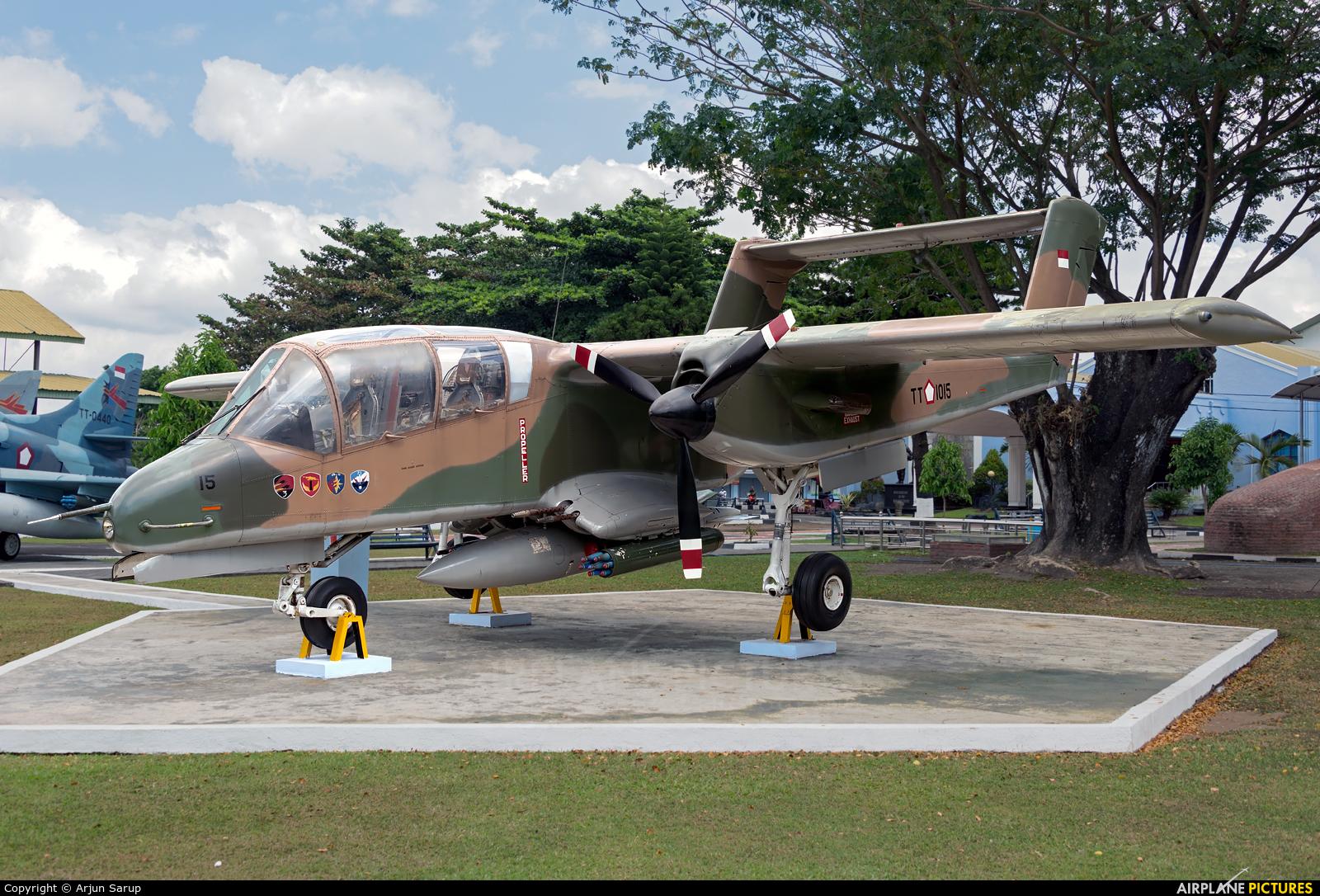 Indonesia - Air Force TT-1015 aircraft at Adisucipto Intl
