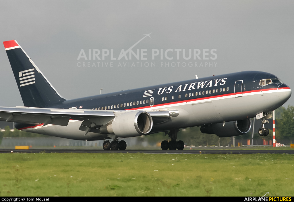 US Airways N650US aircraft at Amsterdam - Schiphol