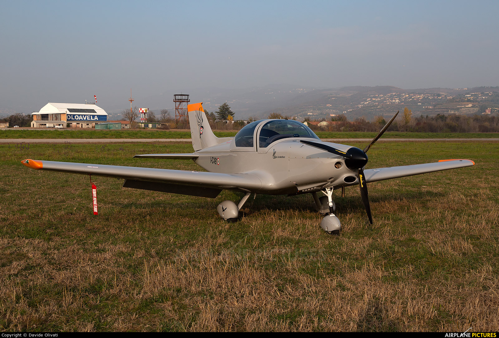 Private I-C491 aircraft at Verona - Boscomantico