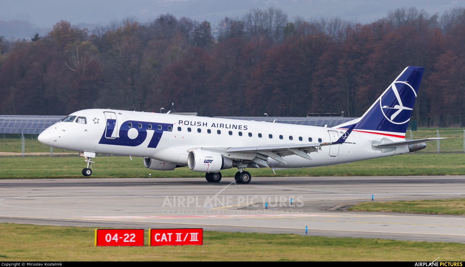 LOT - Polish Airlines SP-LIK aircraft at Ostrava Mošnov